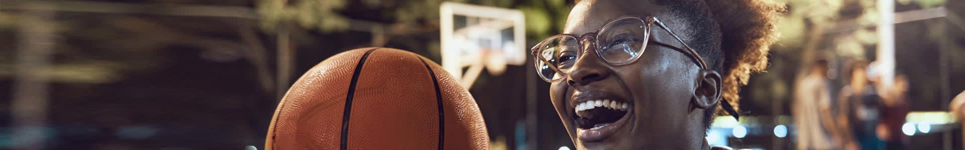 Basketball Eyeglasses & Sunglasses