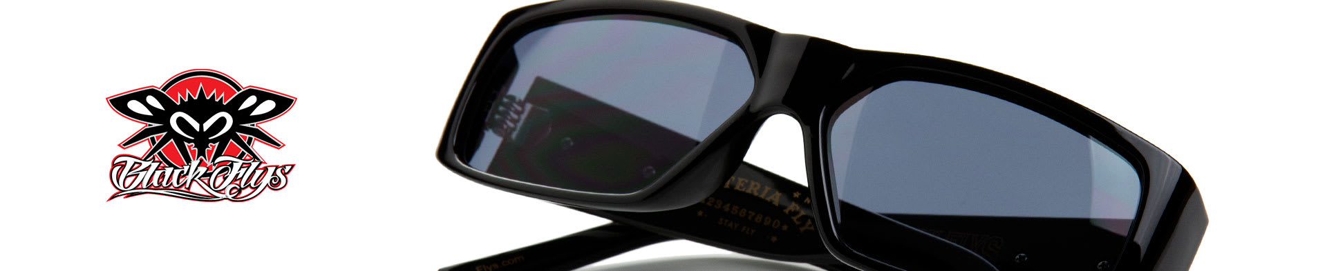 Shop Black Flys Sunglasses - featuring Santeria Fly (Cali Plate)