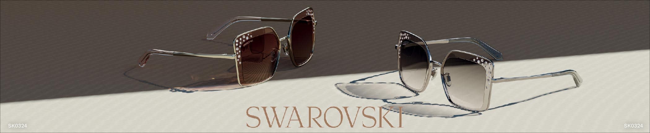 Shop Swarovski Sunglasses - featuring SK0324-H