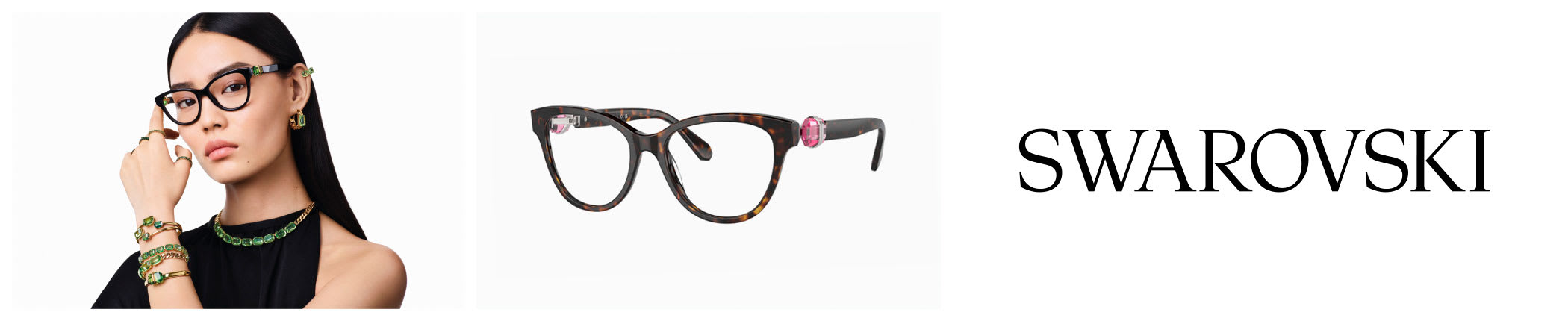 Shop Swarovski Eyeglasses - featuring SK2004F