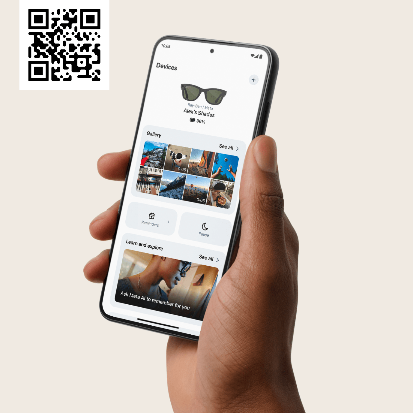 Ray-Ban Meta companion app