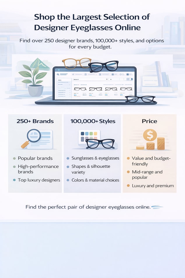 designer eyeglass frames