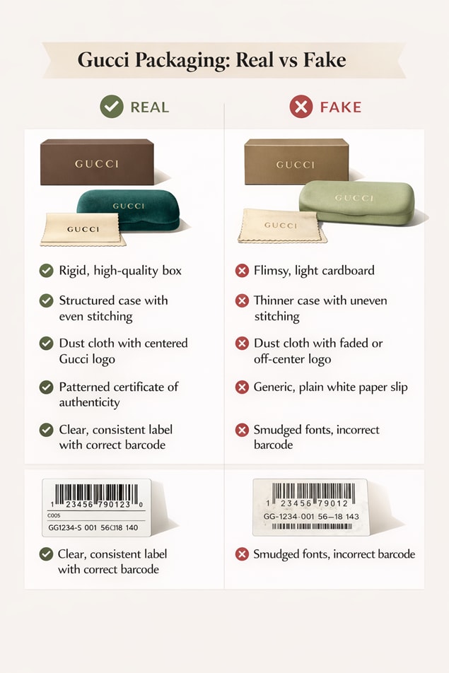 Gucci Athenticity Checklist