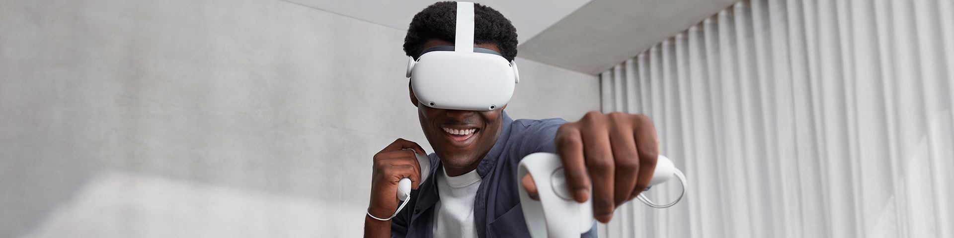 Oculus Quest 2 with VirtuClear Lens Inserts in Action